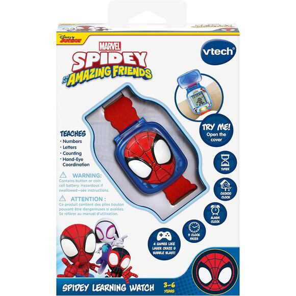 Spidey Learning Watch Kids Educational Toy Spidey and Friends Interactive - Picture 7 of 7